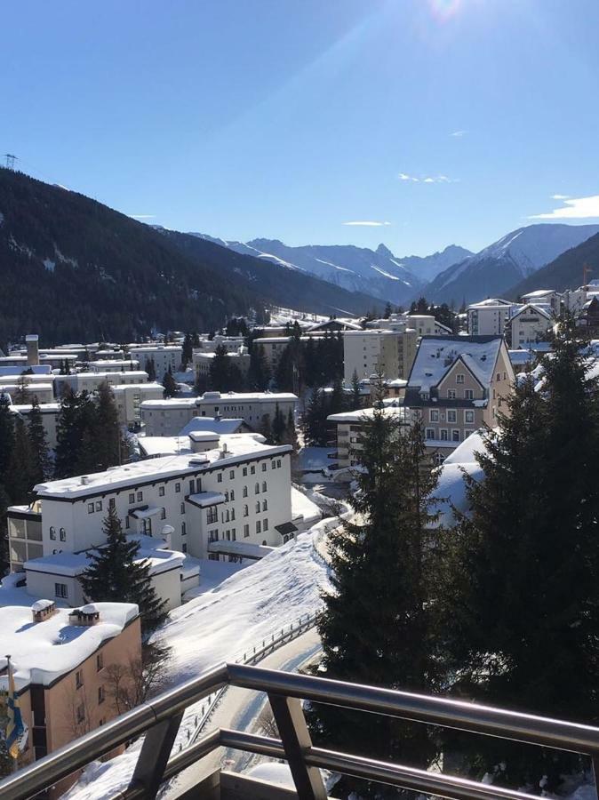 Spectacular View & Central Location In Davos Extérieur photo