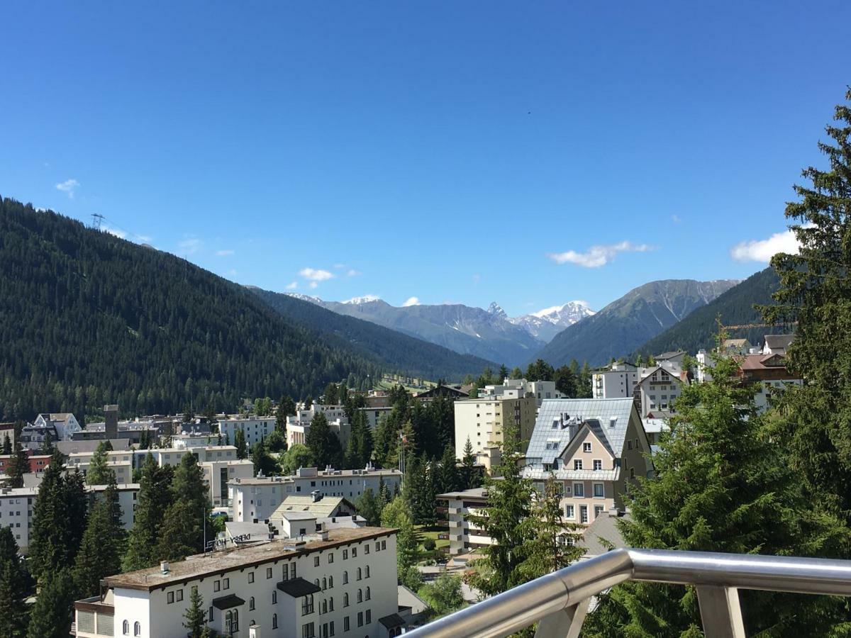 Spectacular View & Central Location In Davos Extérieur photo