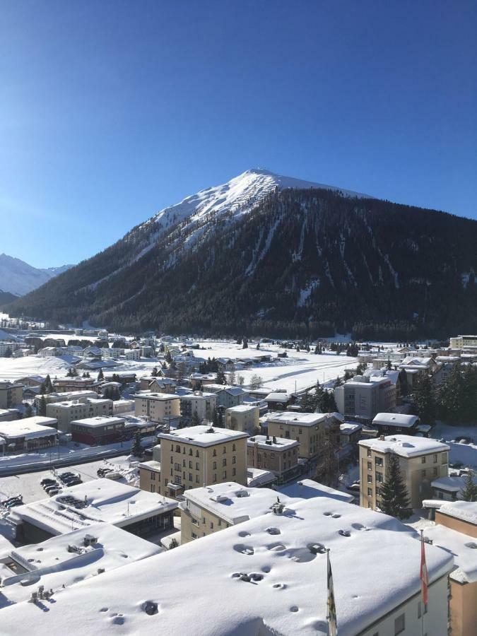 Spectacular View & Central Location In Davos Extérieur photo